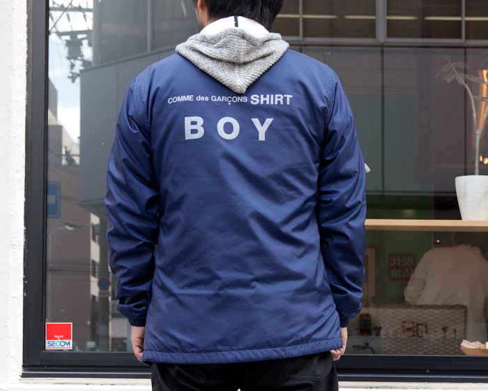 COMME des GARCONS SHIRT / Boy Nylon × Polyester Coach Jacket | public