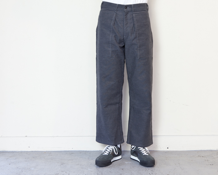 TUKI patched work pants size1 グレー-