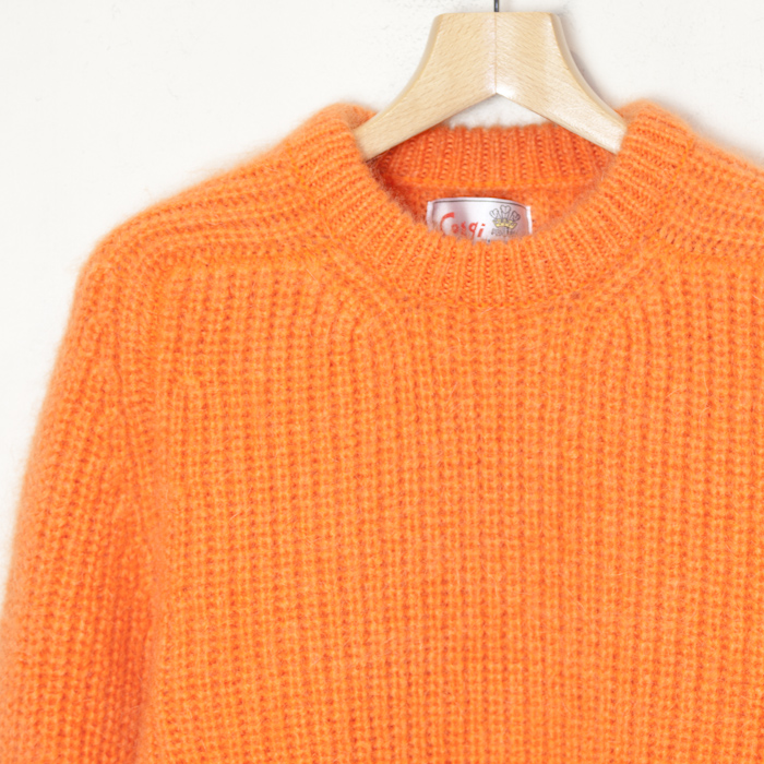 CORGI / 6ply Mohair Crew Neck Knit | public