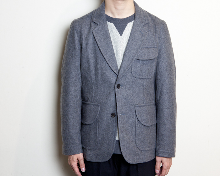 COMME des GARCONS SHIRT / Boy Wool Broadcloth Plain Jacket | public