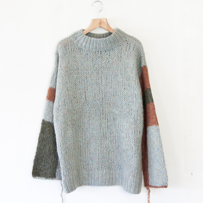 New Arrival “UNUSED / Hand-Knitting Sweater “ | public