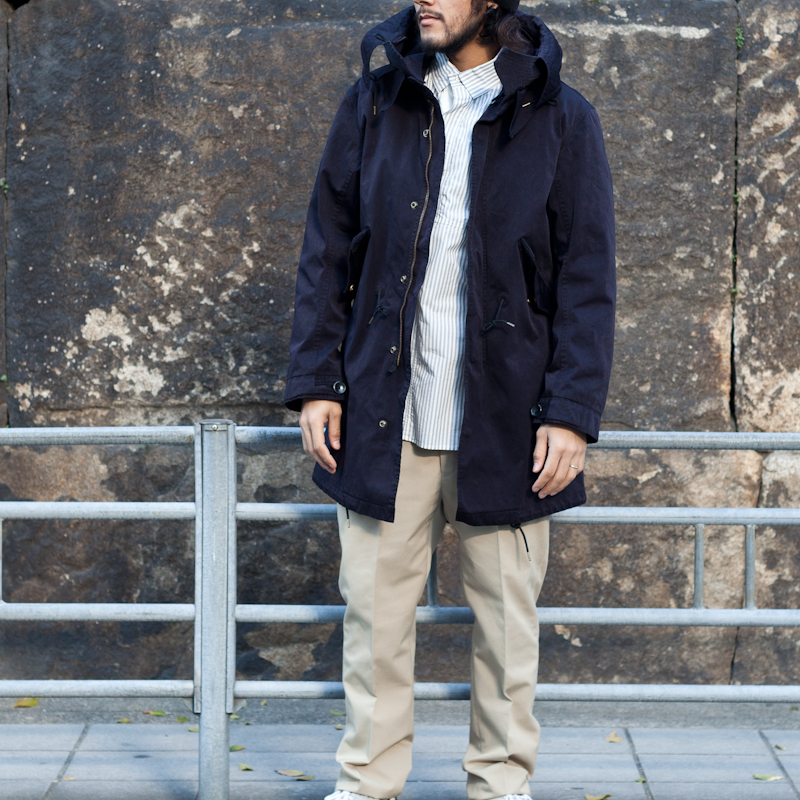 TenC PARKA 48 モッズコート ten-c parka ブラック 黒 dinaslh