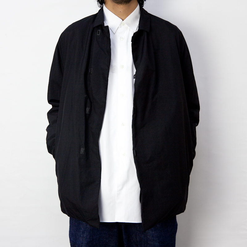 ブラック【TEATORA】 wallet coat packable S/L