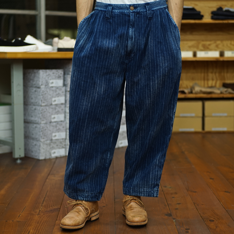 porterclassic hawaiian denim ショーツ - ショートパンツ