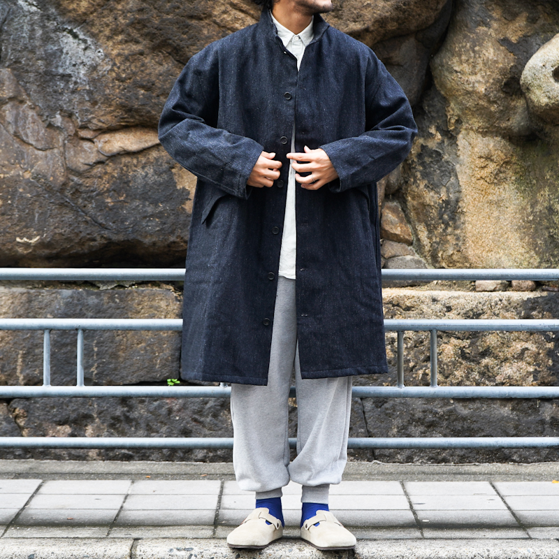 定形外発送送料無料商品 2018SS Bergfabel Unlined Oversized Coat