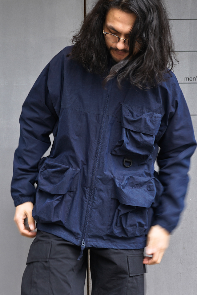 SNOW PEAK INDIGO C/N PARKA