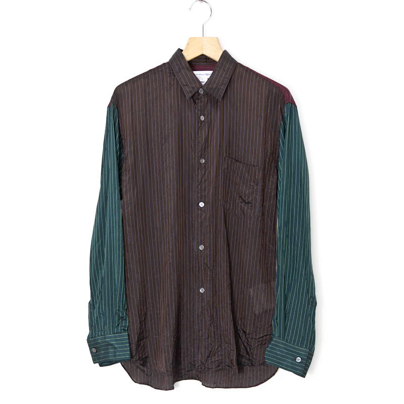 COMME des GARCONS SHIRT FOREVER キュプラ シャツネイビー定価 - シャツ