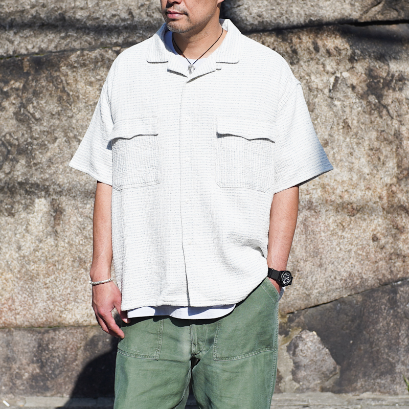 Porter Classic / SASHIKO SUPER LIGHT KEROUAC SHIRT | public