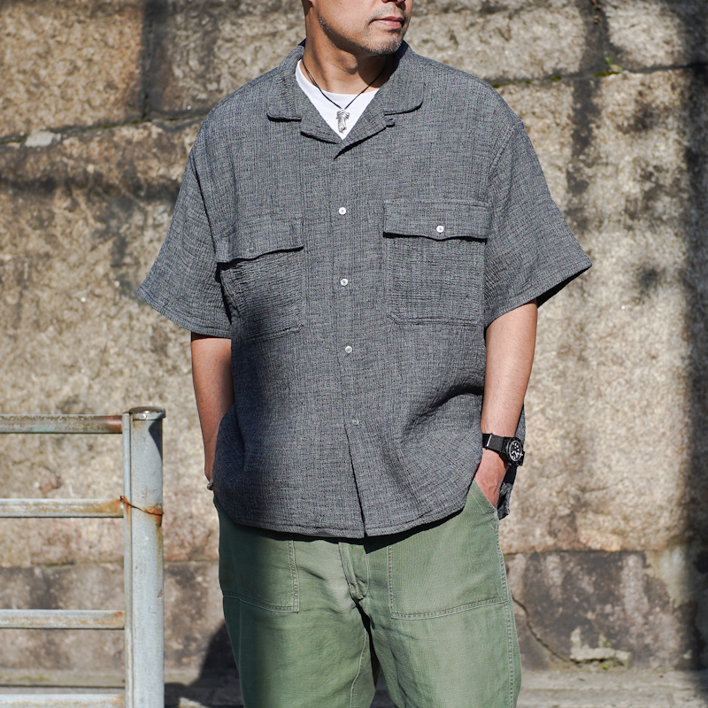 Porter Classic / SASHIKO SUPER LIGHT KEROUAC SHIRT | public