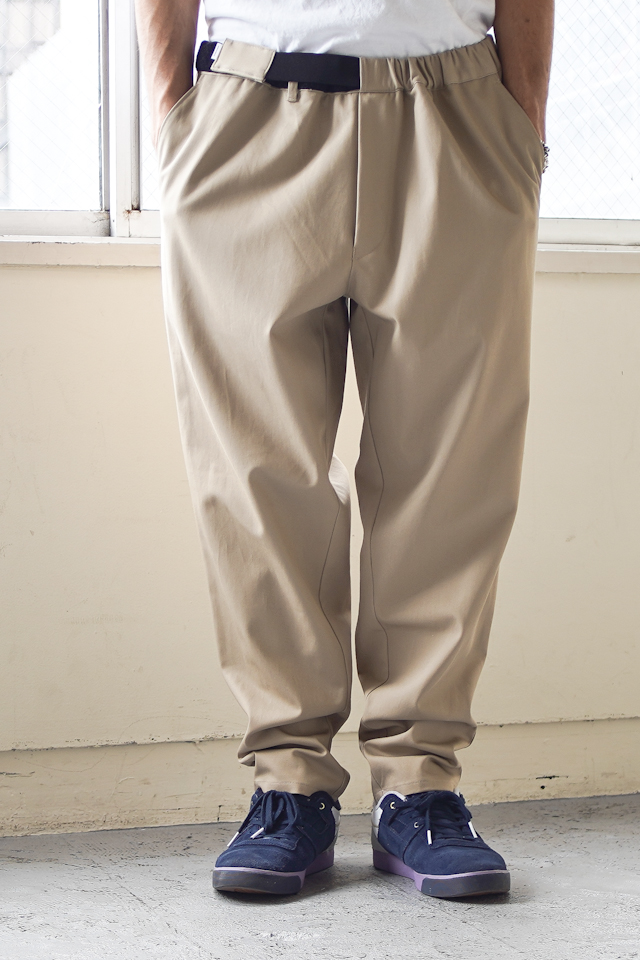 graphpaper cotton twill cook pants ベージュ-