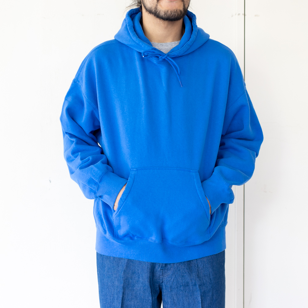 UNUSED US1680 スウェットパーカー royal blue size1-