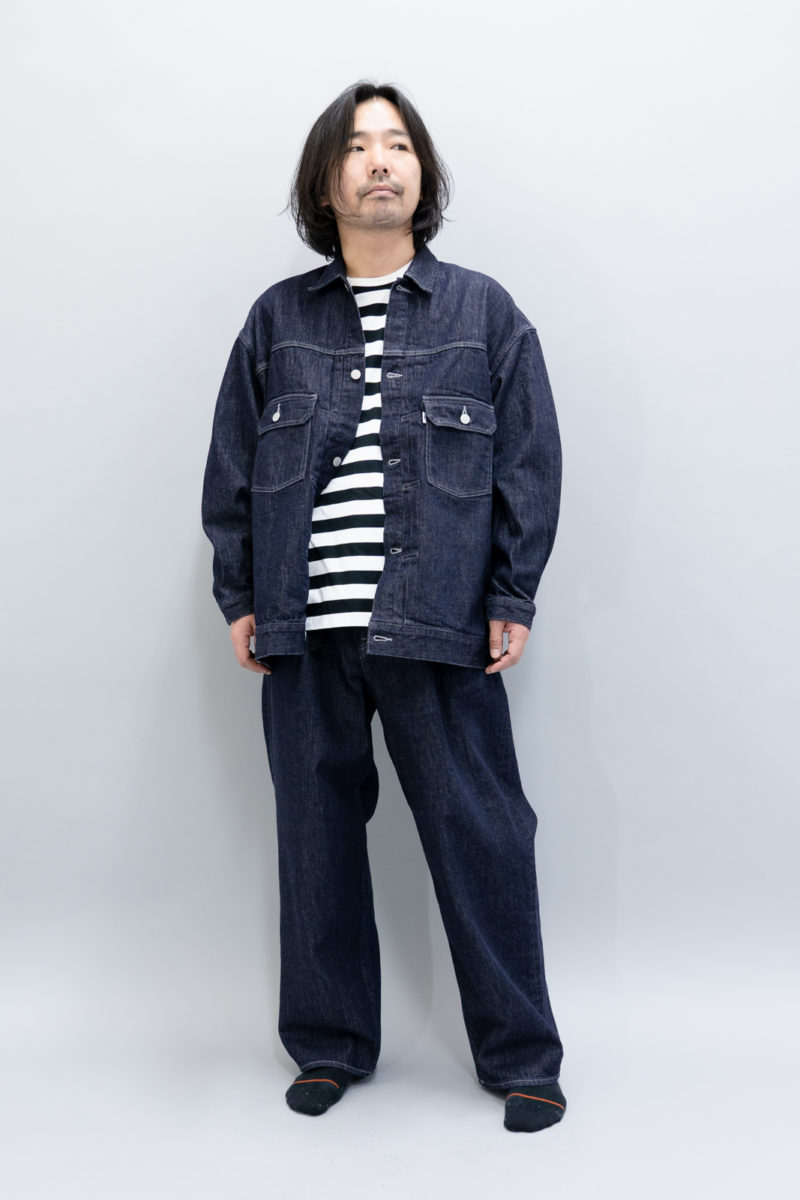 Graphpaper  Denim Jacket &2TuckPants