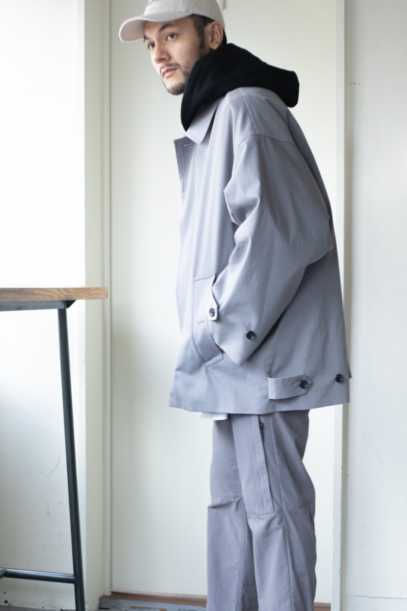 国内正規□ Voile Gabardine Soutien Collar ShortCoat - ブルゾン