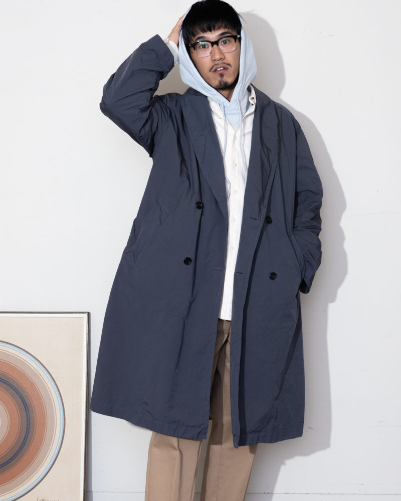 ブラウン×ピンク Graphpaper Garment Dyed Shop Coat - 通販 - www