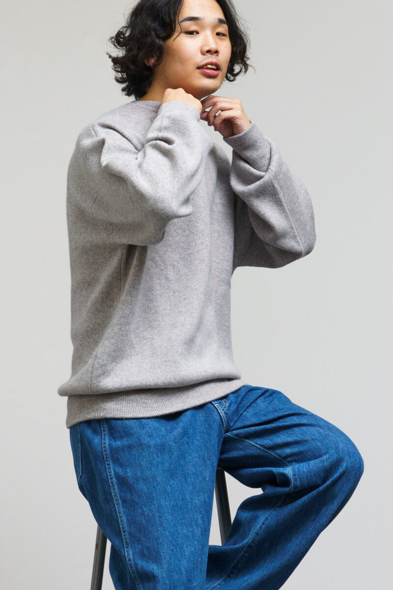 BODHI / “BIG” HEAVY WEIGHT CASHMERE SWEATSHIRT | public