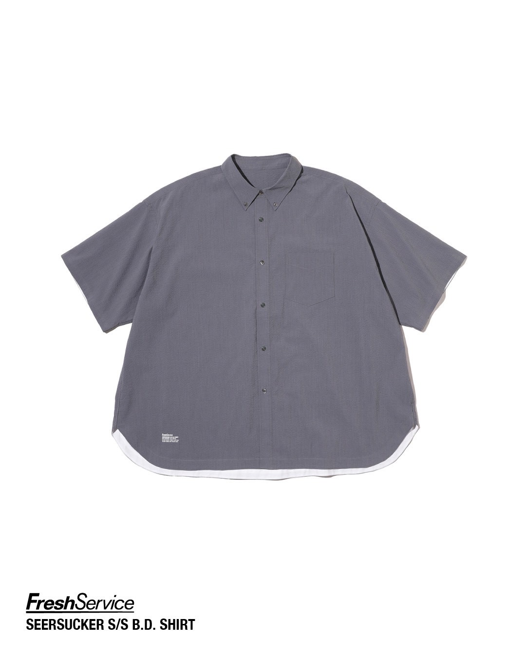FreshService SEERSUCKER S/S B.D SHIRT / 大阪　public 