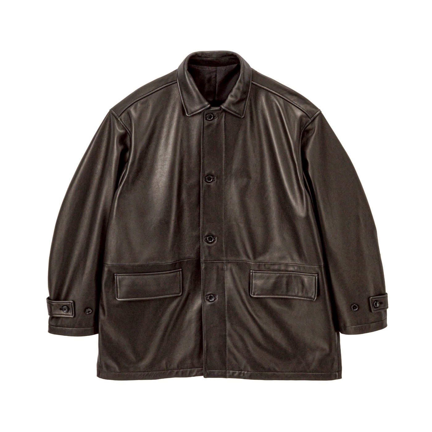 Graphpapaper Lamb Leather Car Coat / 大阪 public